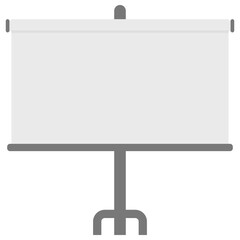Fototapeta premium Projection Screen Illustration