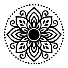 abstract floral ornament