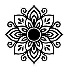 abstract floral ornament