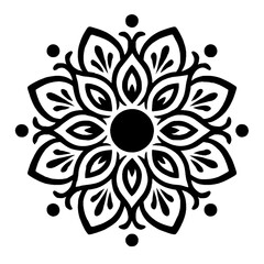 abstract floral ornament