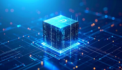 Digital cube, circuit board, security