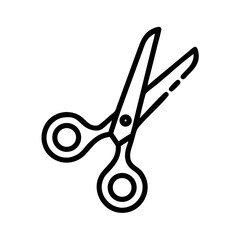 Scissors Icon for Creativity and Crafting Topics