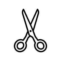 Scissors Icon for Creativity and Crafting Topics