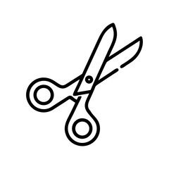Scissors Icon for Creativity and Crafting Topics