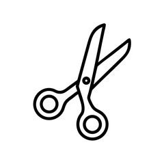 Scissors Icon for Creativity and Crafting Topics