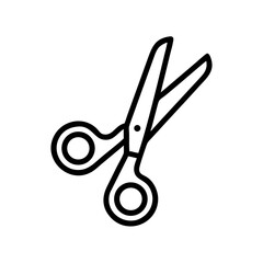 Scissors Icon for Creativity and Crafting Topics
