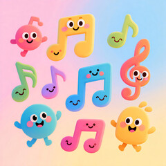 funny cartoon alphabet with numbers