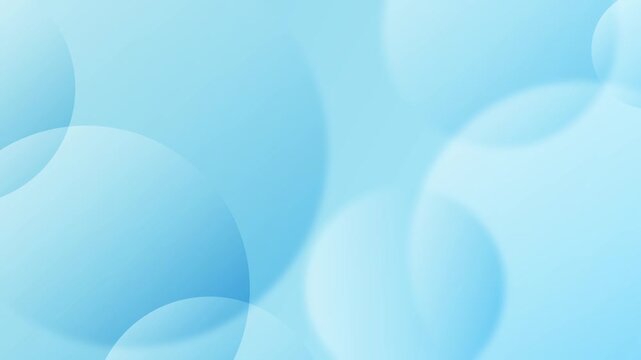 抽象的な丸のループ背景素材, 青