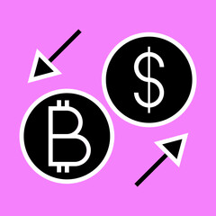 Crypto Staking Icon Design