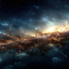 Fototapeta premium Cosmic Dust Abstract