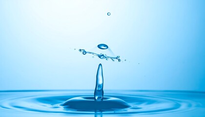 Water droplet impact