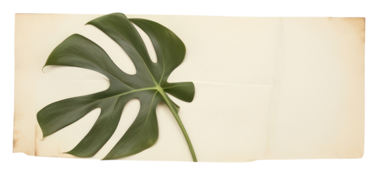 PNG Monstera ephemera paper blossom flower.