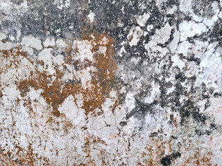 Old wall with stain and mold texture. Distressed and dirty wall background.