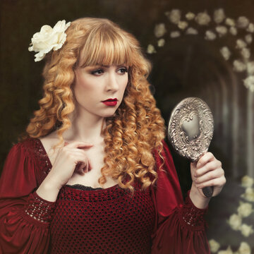 Pre Raphaelite Woman