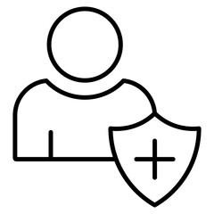 Safety First line icon