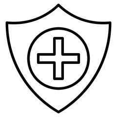 Insurance line icon