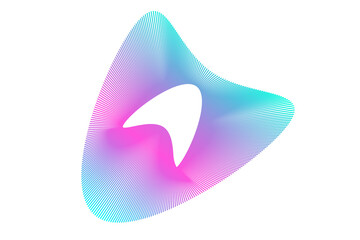 Abstract graphic design elements. Transparent illustrations for creative design, banner, flyer and presentation, background, cover design. Mesh Gradient Design Elements.