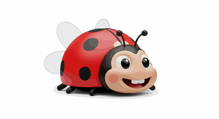 Cartoon ladybug illustration