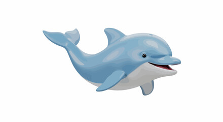 Cute dolphin illustration
