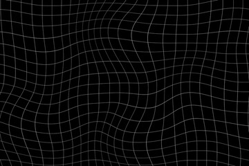 Black Grid Background