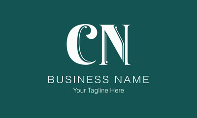 CN C cn initial logo | initial based abstract modern minimal creative logo, vector template image. luxury logotype logo, real estate homie logo. typography logo. initials logo