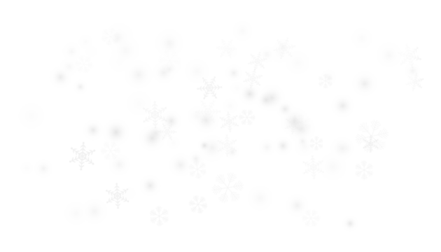 Winter snow particles and frosty elements PNG overlay - Powered by Adobe