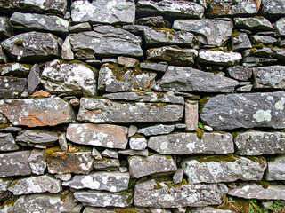 White cracked plaster wall texture. Grunge background with peeling paint and damaged surface detail.