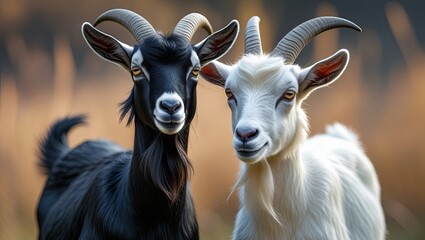 Fototapeta premium portrait of a goat