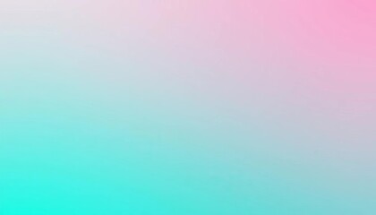 Obraz premium Subtle turquoise to light teal gradient, minimalist design, gradient background, clean