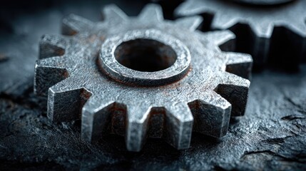 Gears Close Up