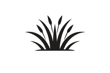 Spring grass icon vactor image.eps