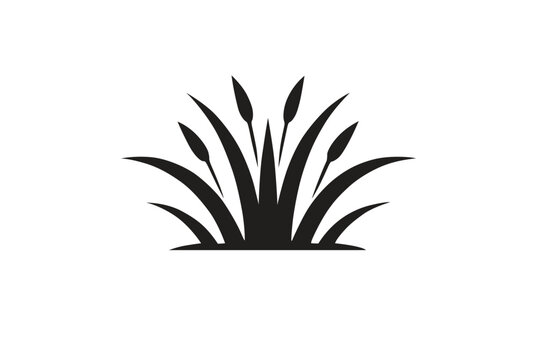 Spring grass icon vactor image.eps