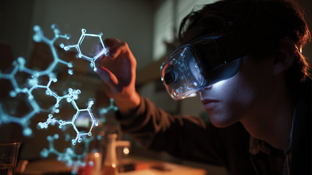 Immersive VR Experience in High-Tech Student Laboratory