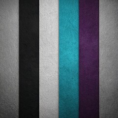 Fototapeta premium Vertical stripes of textured, muted colors