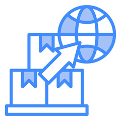 Fototapeta premium Exporter Icon