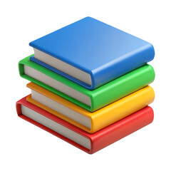 Stack of colorful books on black background simple education learning literature reading knowledge