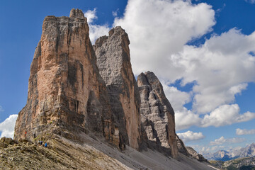 Naklejka premium Tre Cime di Lavaredo, Dolomites, Alps, Italy
