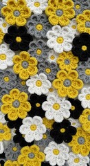 Knitted Flower Pattern