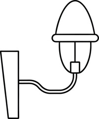 vector illustration of an electric kettle