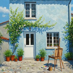 Artist's Outdoor Studio