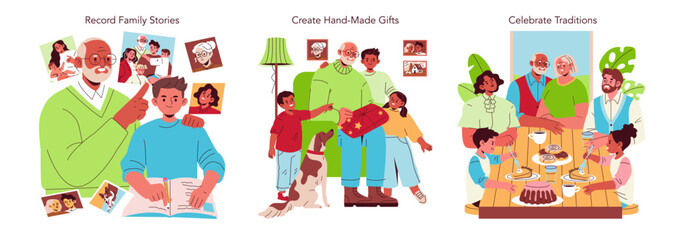 Family Bonding Through Stories, Gifts, and Traditions