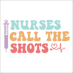 Retro Nurse Valentine EPS Design, Nurse EPS