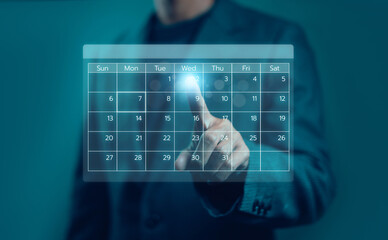  Business people use work schedules in business as a technological plan and project for proper planning and knowing the timeline of the work progress.

