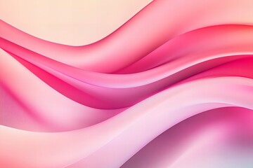 Obraz premium Soft Pink Abstract Flowing Waves Background
