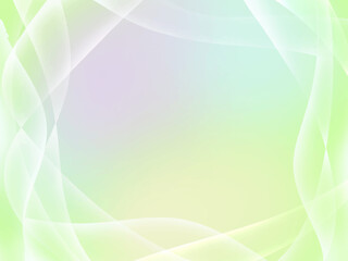 カラフルなグラデーションとウェーブの抽象的な背景