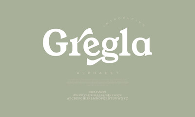 Unique serif font with bold curves and strong presence, ideal for logos, branding, and high-impact titles