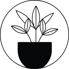 vector illustration of a plant