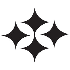 tribal tattoo design
black and white stars
icon
symbol