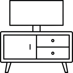 computer monitor with blank screen