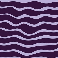 Obraz premium Hand-drawn Abstract Horizontal Lilac Pruple Wavy Curly Swirly Flowy Lines for Background Wallpaper and Digital Design. Simple Minimalist Minimal Wavy Lines